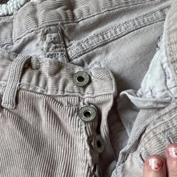 Active USA Kids' Casual Corduroy Pants in Beige - Picture 4 of 12